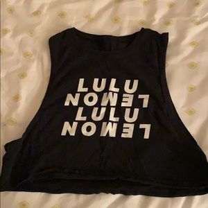 Lululemon Muscle Love Crop Tank